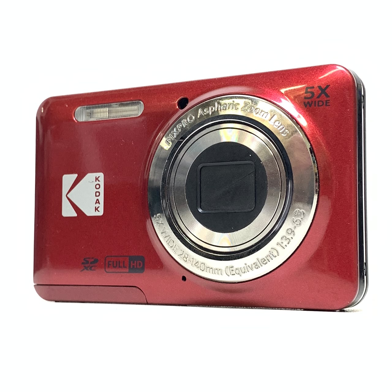 [USED] Kodak PIXPRO FZ55 Digital Camera ( Red, 98% Like New With Box) — [USED] Kodak PIXPRO FZ55 Digital Camera (Silver)