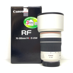 [USED] Canon RF 70-200mm F4L IS USM Lens (Canon Wty til April 2028, 99% Like New With Box)