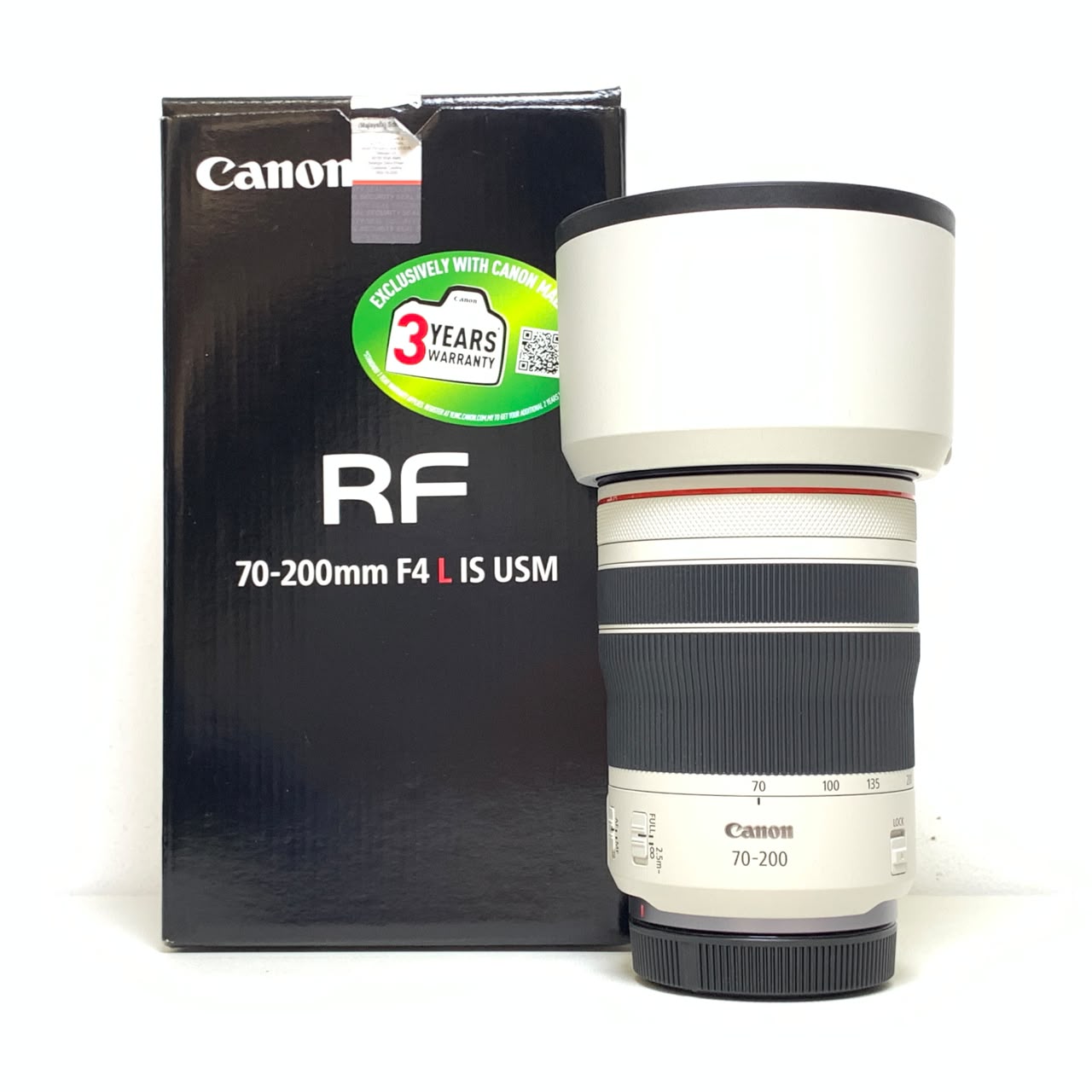 [USED] Canon RF 70-200mm F4L IS USM Lens (Canon Wty til April 2028, 99% Like New With Box) — [USED] Canon RF 70-200mm F4L IS USM Lens