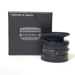[USED] TTArtisan AF 14mm F3.5 Lens For Sony E (99% Like New With Box)