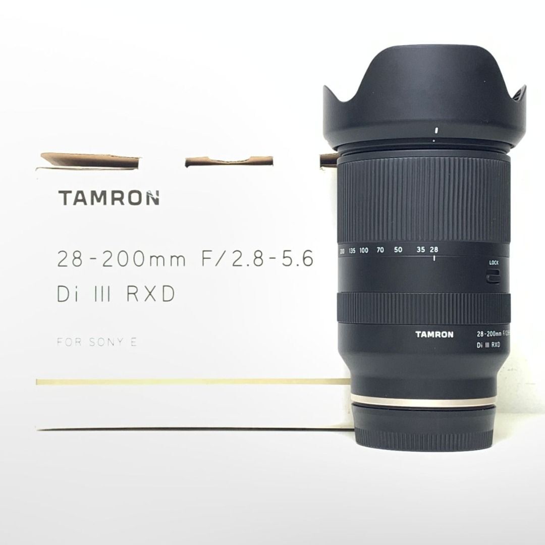 [DISPLAY UNIT] Tamron 28-200mm F2.8 Di III RXD For Sony E (99.99% Like New) — [DISPLAY UNIT] Tamron 28-200mm F2.8 Di III RXD Lens (Sony E)
