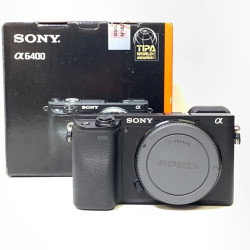 [USED] Sony A6400 Body Only (SC 4K+, 98% Like New with Box)