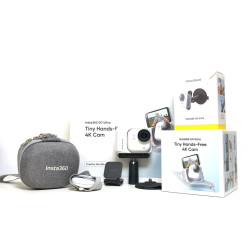 [USED] Insta360 GO Ultra Creator Bundle (Artic White 99% Like New With Box)
