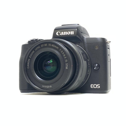 [USED] Canon EOS M50 Mark II Kit 15-45mm Lens  (SC 27K, 97% Like New)