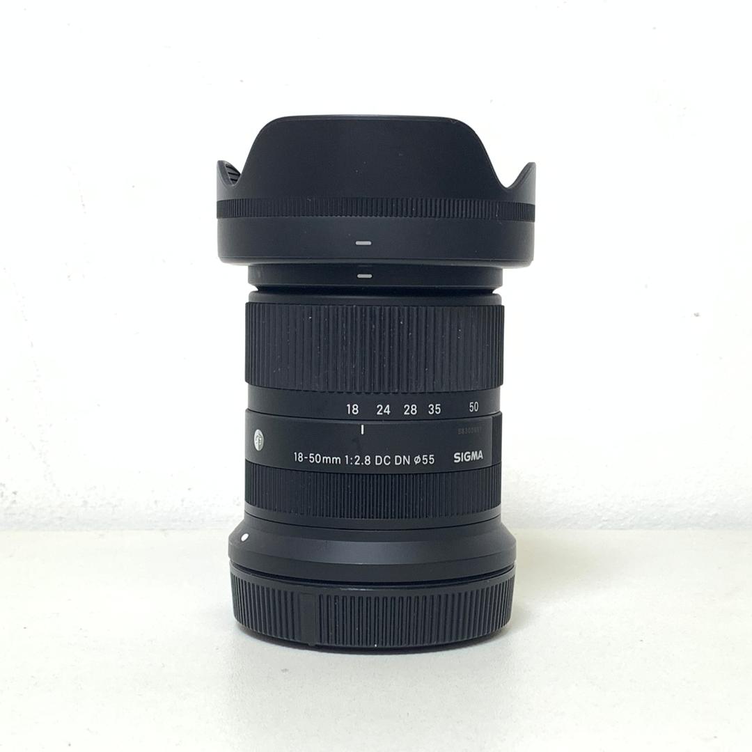 [USED] Sigma 18-50mm F2.8 DC DN Contemporary Lens for Canon RF Mount (99% Like New) — [USED] Sigma 18-50mm F2.8 DC DN Contemporary Lens Canon RF Mount