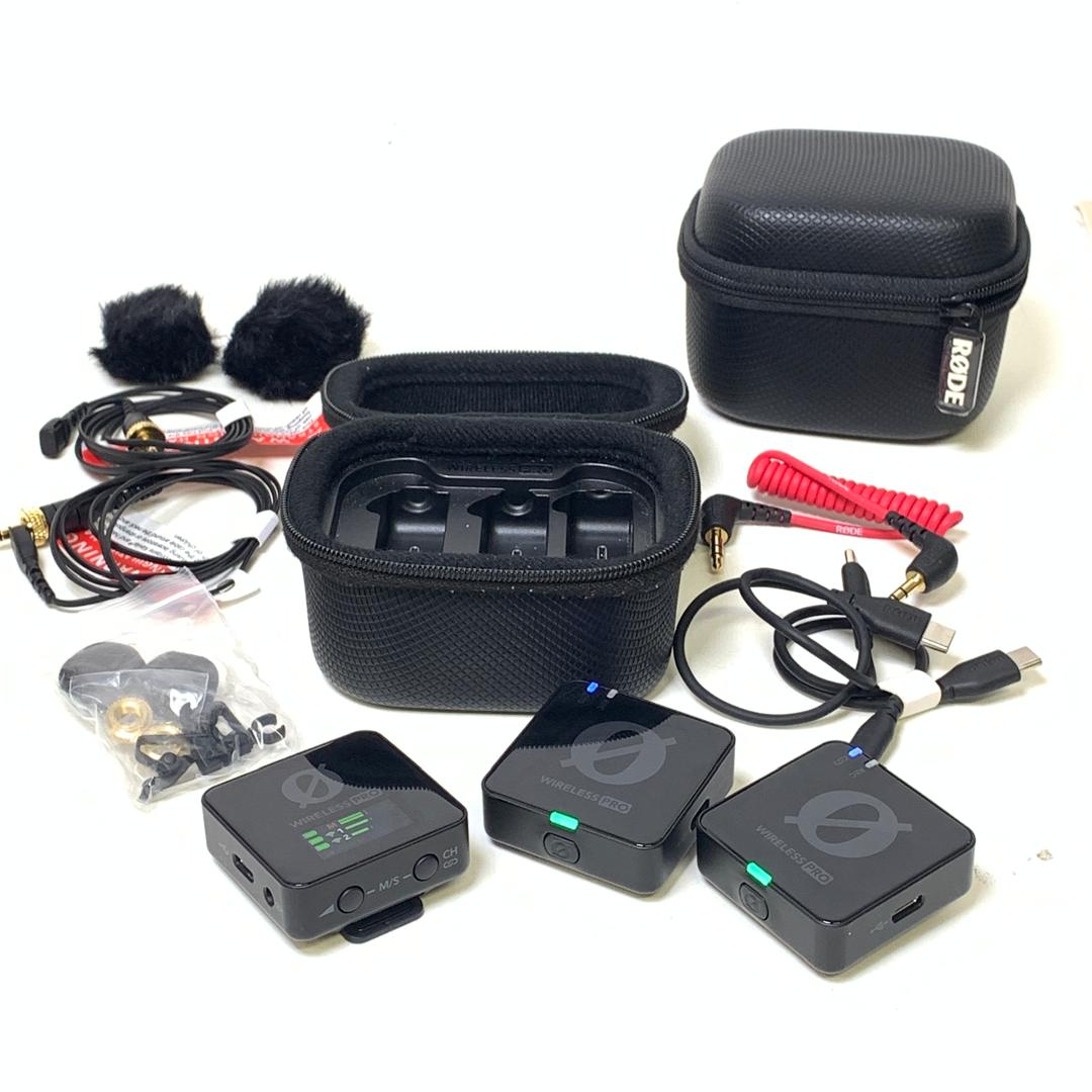 [USED] RODE Wireless PRO 2-Person Clip-On Wireless Microphone System/Recorder with Lavaliers (99% Like New With Case) — Rode Wireless Pro