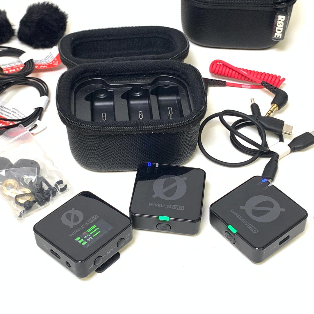 [USED] RODE Wireless PRO 2-Person Clip-On Wireless Microphone System/Recorder with Lavaliers (99% Like New With Case) — Rode Wireless Pro