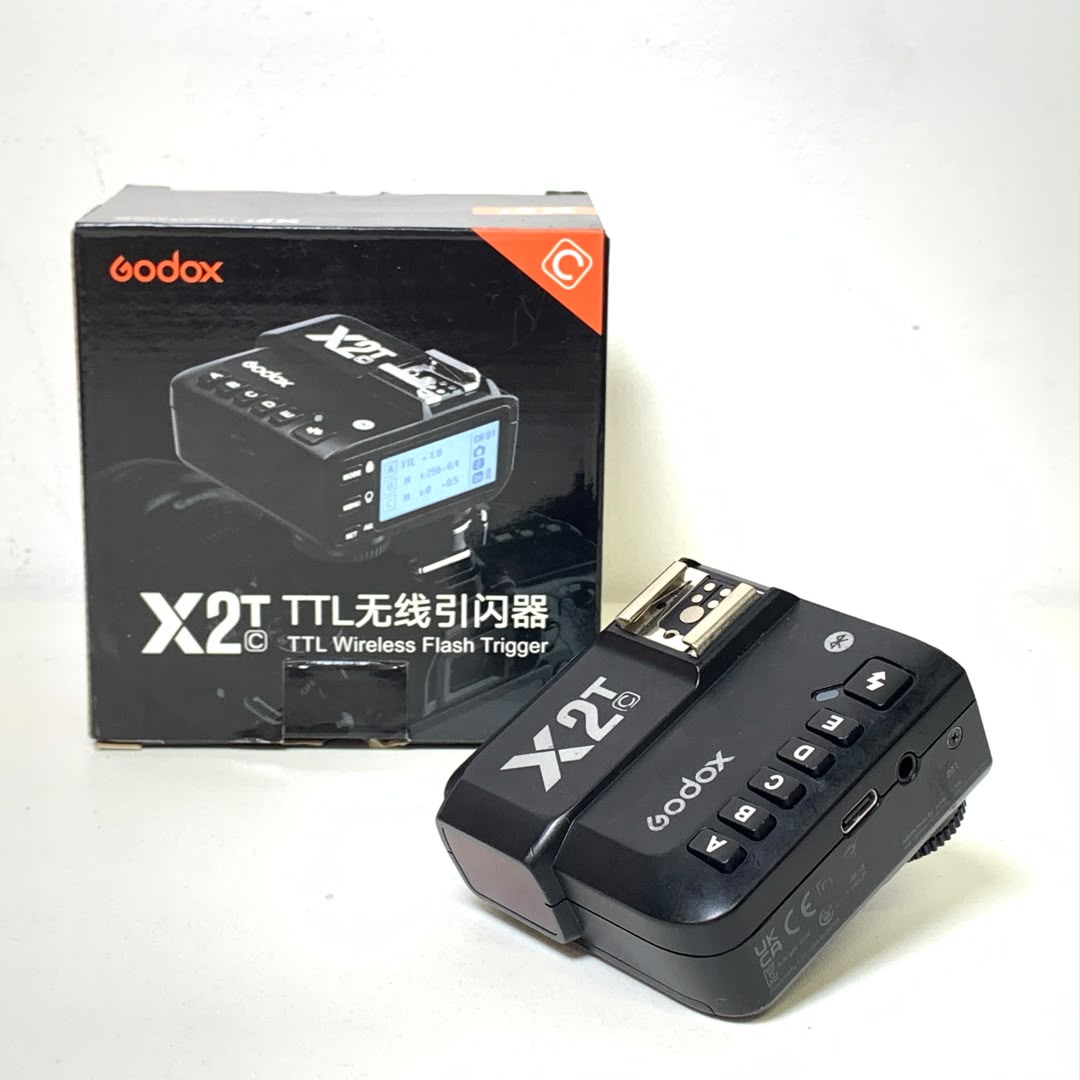 [USED] Godox X2 X2T X2T-C 2.4 GHz TTL Wireless Flash Trigger for Canon  (96% Like New with Box) — [USED] Godox X2T-C 2.4 GHz TTL Wireless Flash Trigger for Canon