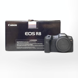 [USED] Canon EOS R8 Mirrorless Camera Body Only (SC 1K, Canon MY WTY Until: 08/2028, 99% Like New)