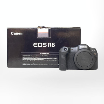 [USED] Canon EOS R8 Mirrorless Camera Body Only (SC 1K, Canon MY WTY Until: 08/2028, 99% Like New)