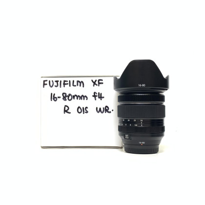 [USED] FUJIFILM XF 16-80mm F4 R OIS WR Lens (99% Like New With Box)