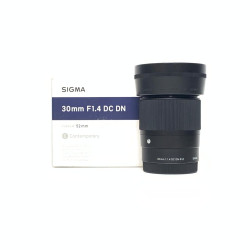 [USED] Sigma 30mm F1.4 DC DN C Lens for Sony E-Mount (98% Like New Wiith Box)