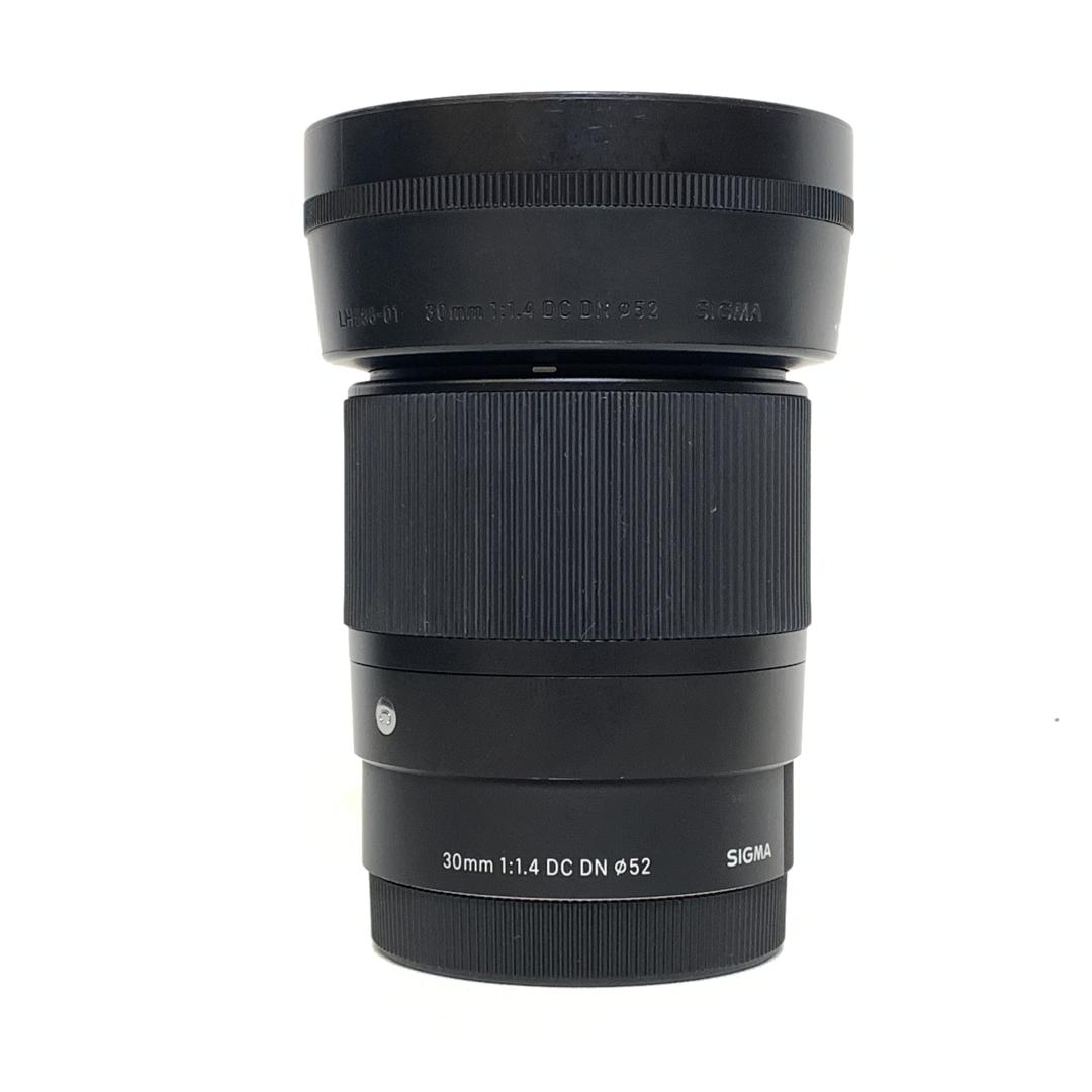 [USED] Sigma 30mm F1.4 DC DN C Lens for Sony E-Mount (98% Like New Wiith Box) — [USED] Sigma 30mm F1.4 DC DN C Lens for Sony E-Mount