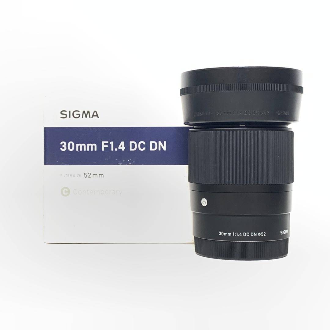 [USED] Sigma 30mm F1.4 DC DN C Lens for Sony E-Mount (98% Like New Wiith Box) — [USED] Sigma 30mm F1.4 DC DN C Lens for Sony E-Mount