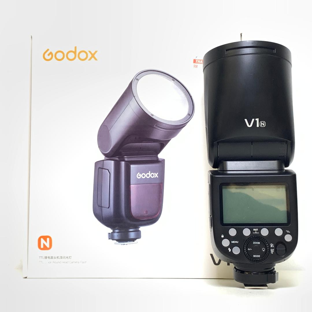 [USED] Godox V1-n V1N Flash For Nikon (99% Like New With Box) — [USED] Godox V1-N Speedlight for Nikon