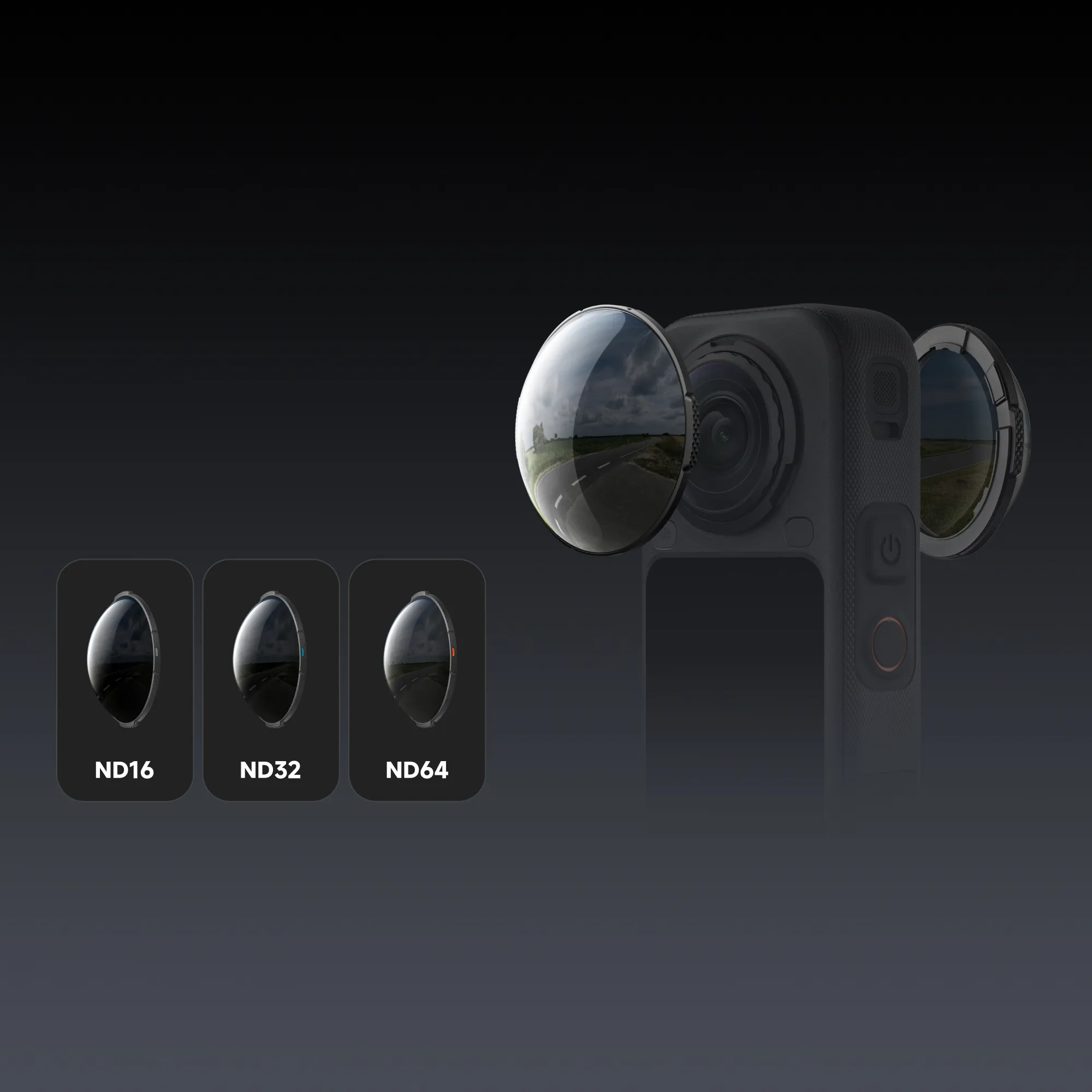 INSTA360 X6 ND Filters (ND16 / ND32 / ND64 ) — INSTA360 ND32 Filter For X6