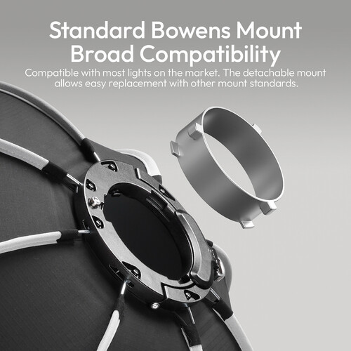 Ulanzi QS80 Fold Standard Bowens Mount Softbox 80CM (31.4") — Ulanzi QS80 Fold Standard Bowens Mount Softbox 80CM (31.4")