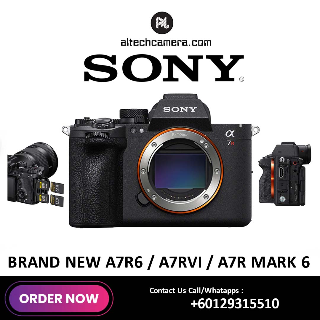 [Ready Stock] Sony a7R VI Mirrorless Camera ( A7R Mark 6 / A7R6 ) — Sony a7R VI Mirrorless Camera ( A7R Mark 6 / A7R6 )