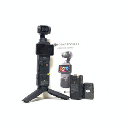 [USED] DJI Osmo Pocket 3 Creator Combo ( Dji Wty Til Feb 2027,99% Like New With Box)