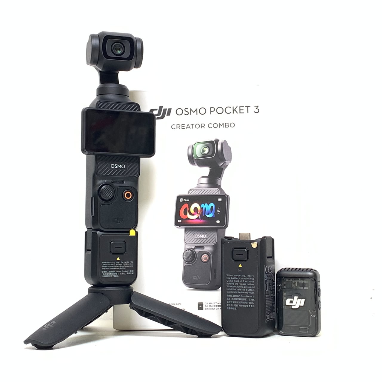 [USED] DJI Osmo Pocket 3 Creator Combo ( Dji Wty Til Feb 2027,99% Like New With Box) — [USED] DJI Osmo Pocket 3 Creator Combo