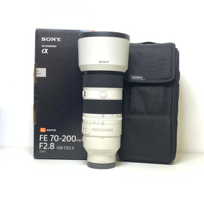 [USED] Sony FE 70-200mm f2.8 GM II OSS Lens (99% Like New with Box)
