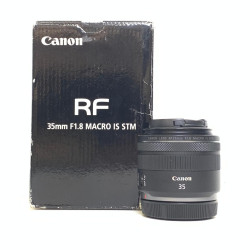 [USED] Canon RF 35mm F1.8 Macro IS STM Lens (98% Like New)