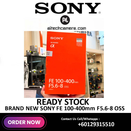 (Ready Stock) Sony FE 100-400mm f5.6-8 OSS Lens (Sony E)