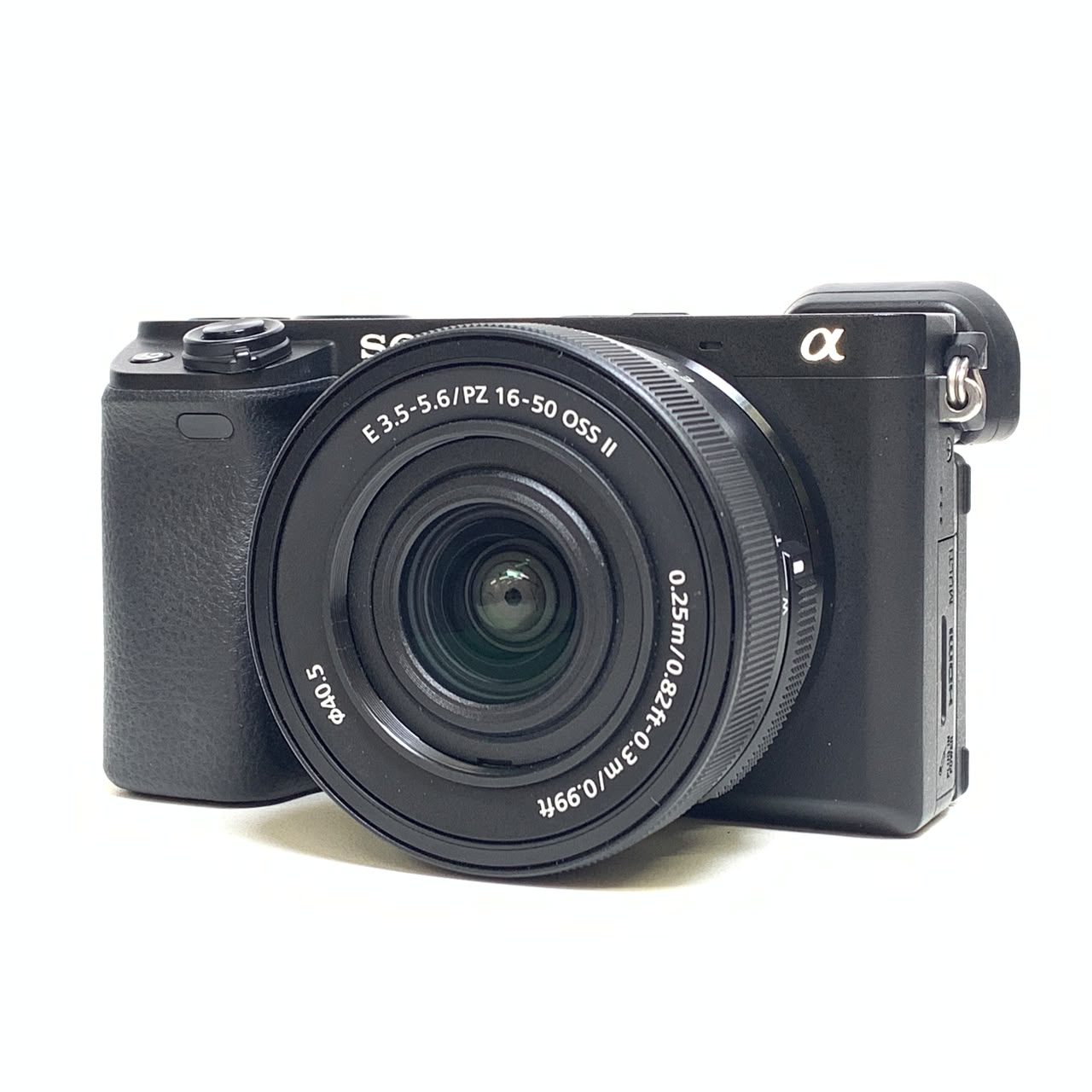 [USED] Sony A6400 with 16-50mm OSS II Kit Lens (Unregistered Sony My Warranty , SC 5K, 98% Like New With Box) — [USED] Sony A6400 with E PZ 16-50mm OSS II Lens (Black)
