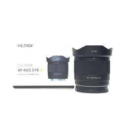 [USED] Viltrox AF 40mm F2.5 Lens for Sony FE Mount (98% Like New With Box)