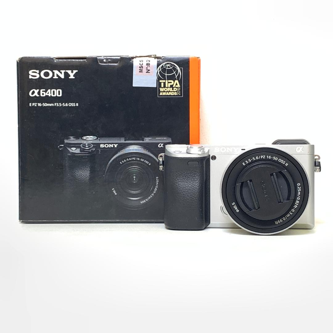 [USED] Sony A6400 with 16-50mm OSS II Kit Lens (SC 6K, 98% Like New With Box) — [USED] Sony A6400 with 16-50mm Lens (Black)