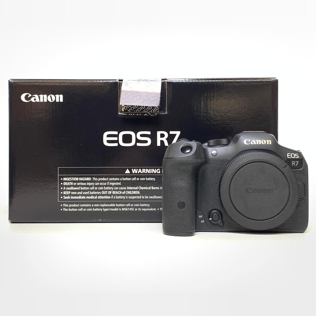 [USED] Canon R7 Camera Body (SC 36K, 98% Like New with Box) — [USED] Canon EOS R7 Body Only