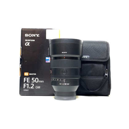 [USED] Sony FE 50mm F1.2 GM Lens (98% Like New With Box)