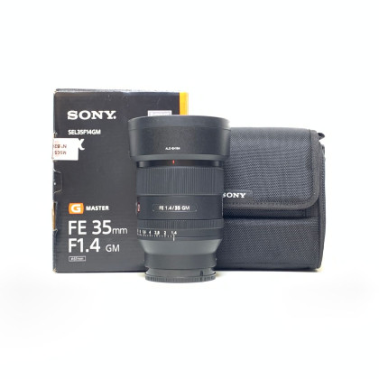 [USED] Sony FE 35mm F1.4 GM Lens ( Sony Wty Til Jun 2027,99% Like New With Box)