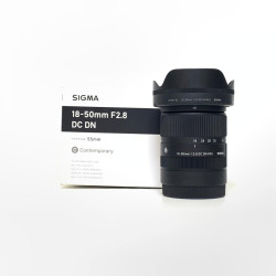 [USED] Sigma 18-50mm F2.8 DC DN Lens for Sony E-Mount (99% New With Box)