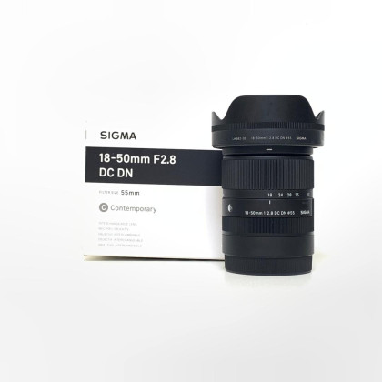 [USED] Sigma 18-50mm F2.8 DC DN Lens for Sony E-Mount (99% New With Box)