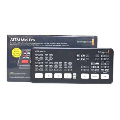 [USED] Blackmagic Design ATEM Mini Pro Live Stream Switcher (99% Like New with Box)