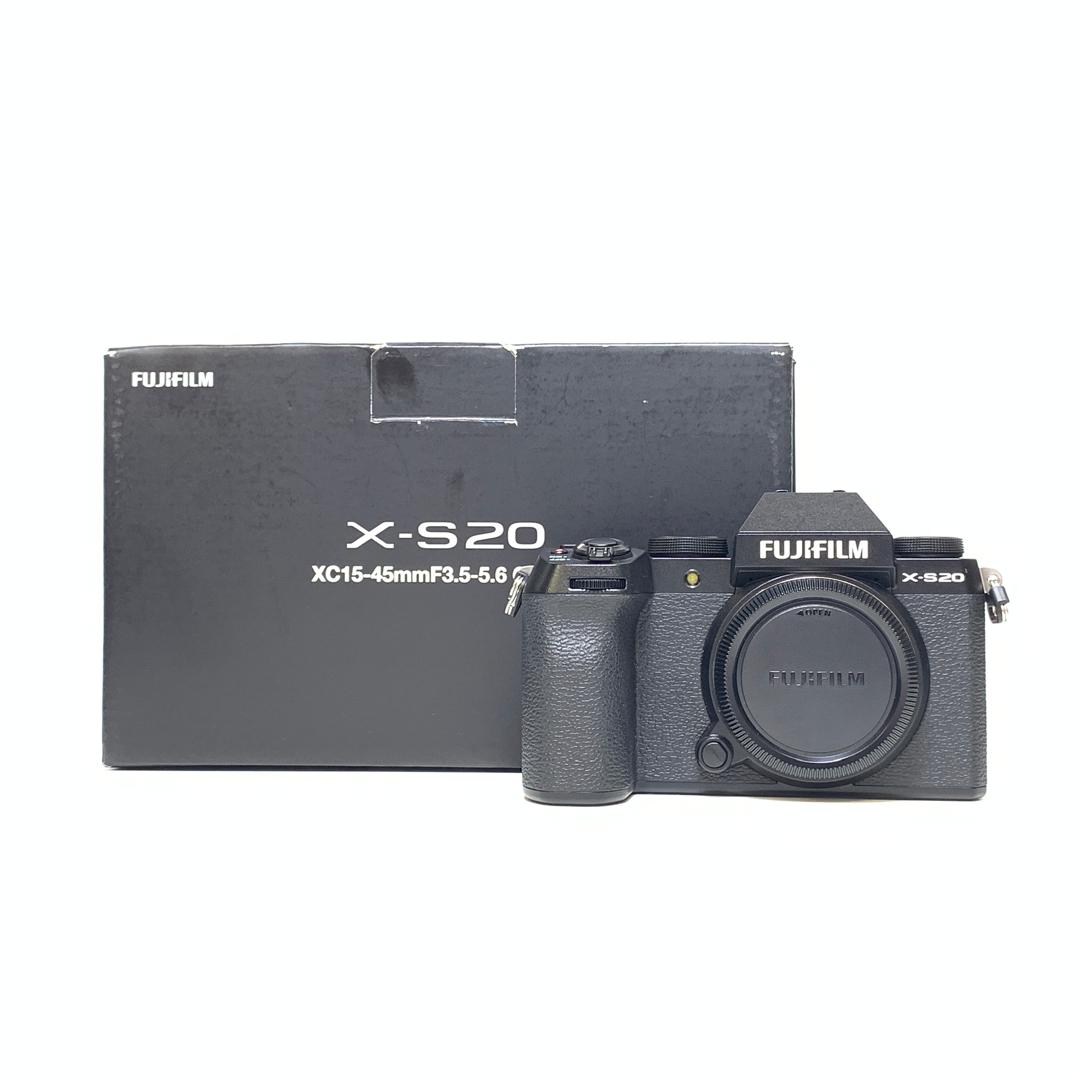 [USED] Fujifilm X-S20 Body Only (SC 2K Only, 99% Like New With Box) — [USED] FUJIFILM X-S20 Mirrorless Camera (Black)