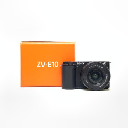 [USED] Sony ZV-E10 Kit 16-50mm Lens (SC 400+ Only, Sony MY WTY Until: 11/2027, 99% Like New With Box)