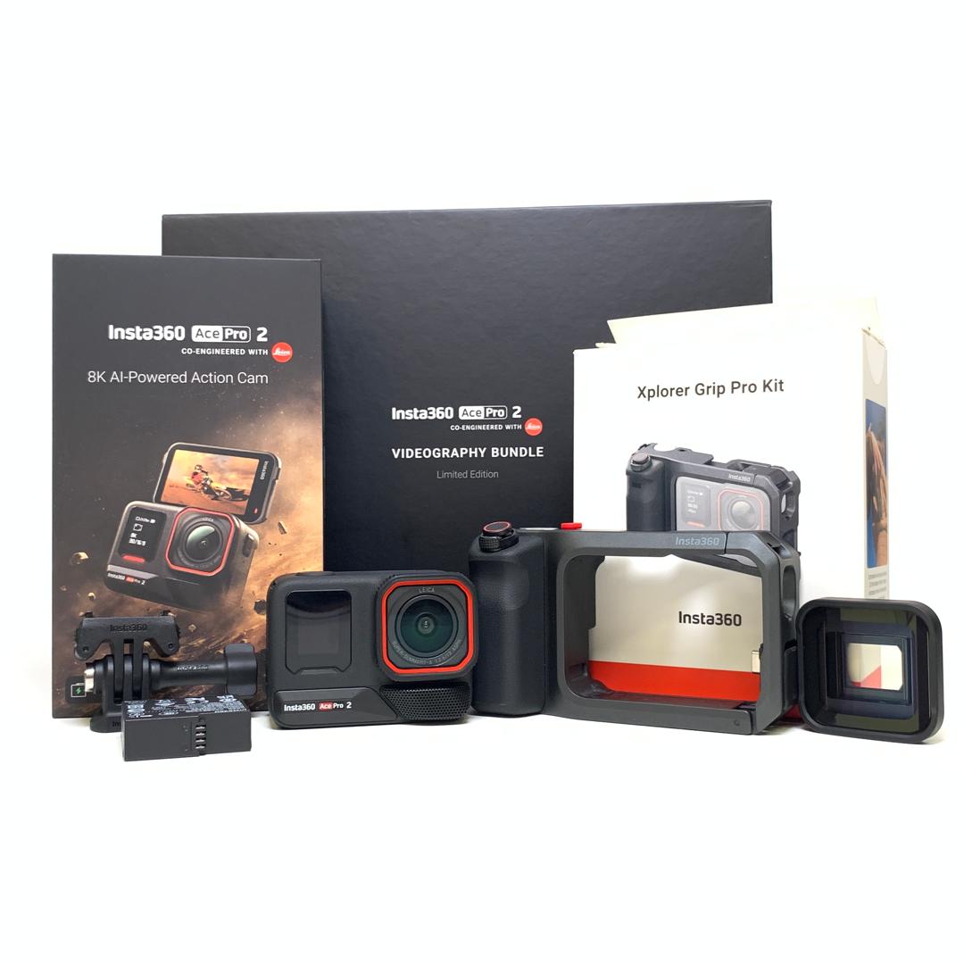 [USED] Insta360 Ace Pro 2 Action Camera Videography Bundle ( Insta360 Wty Til MAY 2027,99%Like New With Box) — Insta360 Ace Pro 2 Action Camera Videography Bundle