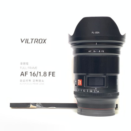 [USED] Viltrox AF 16mm F1.8 FE Lens For Sony FE Full Frame (97% Like New With Box)