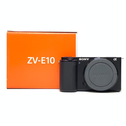 [USED] Sony ZV-E10 Body ( Unregistered Sony My Wty, SC 4k, 99% Like New With Box)
