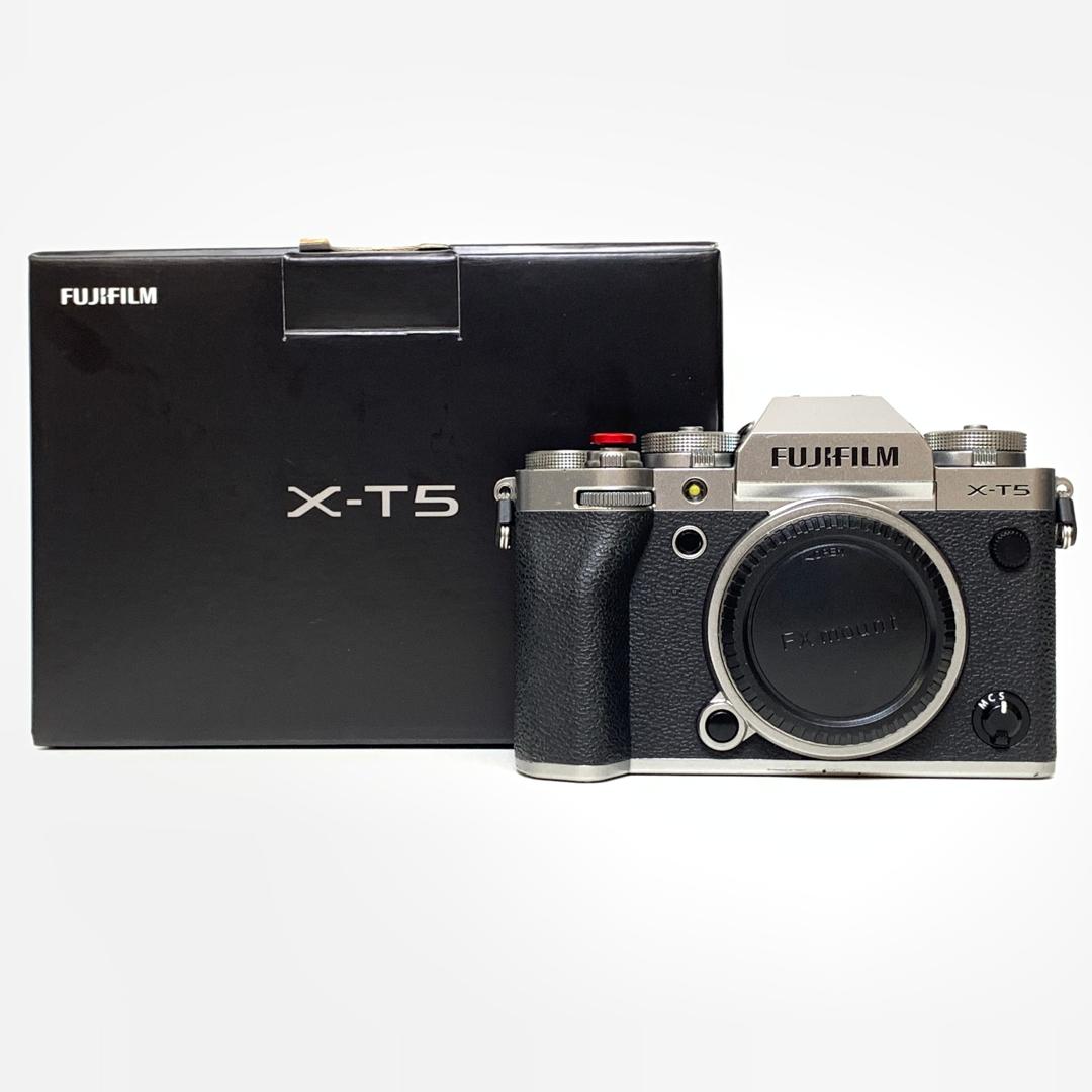 [USED] Fujifilm X-T5 Body Only (Silver, 96% Like New With Box) — [USED] FUJIFILM X-T5 Mirrorless Camera Body