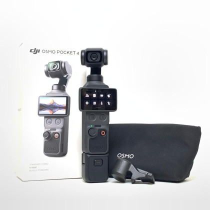 [USED] DJI Osmo Pocket 4 Standard Combo (98% Like New With Box, DJI MY WTY Till: 04/2027)