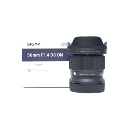 [USED] Sigma 56mm f1.4 DC DN Contemporary Lens for Canon RF (99% Like New)