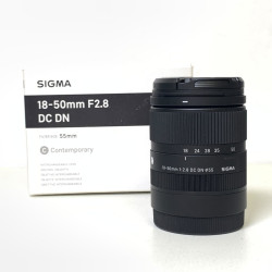 [USED] Sigma 18-50mm F2.8 DC DN Lens for Sony E-Mount (98% Like New With Box)