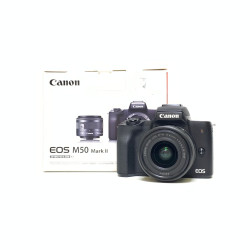 [USED] Canon EOS M50 Mark II Kit 15-45mm Lens  (SC 9K, 98% Like New)