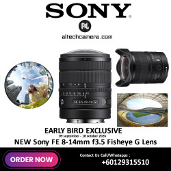 [PRE-ORDER] Sony FE 8-14mm f3.5 Fisheye G Lens (Sony E)