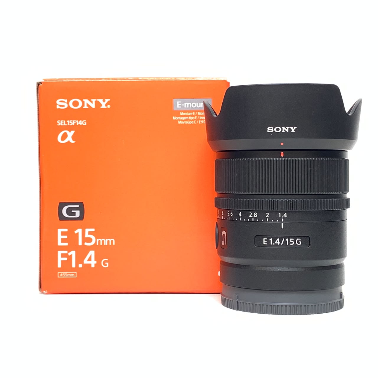 [USED] Sony E 15mm f1.4 G Lens  (98% Like New With Box) — [USED] Sony E 15mm f1.4 G Lens
