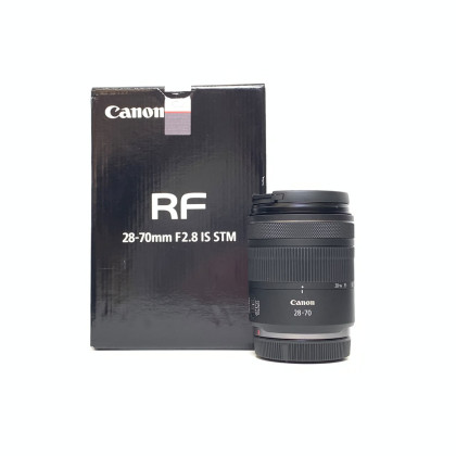 [USED] Canon RF 28-70mm f2.8 IS STM Lens ( Unregistered Canon My Wty, 99% Like New With Box)