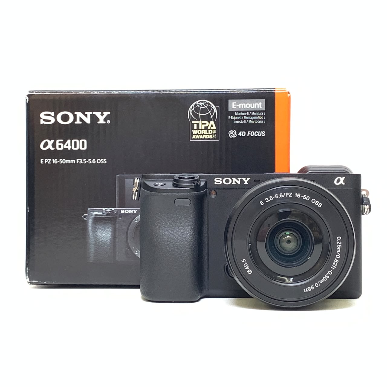 [USED] Sony A6400 with 16-50mm OSS Kit Lens (SC 1K, 99% Like New with Box) — [USED] Sony A6400 with 16-50mm Lens